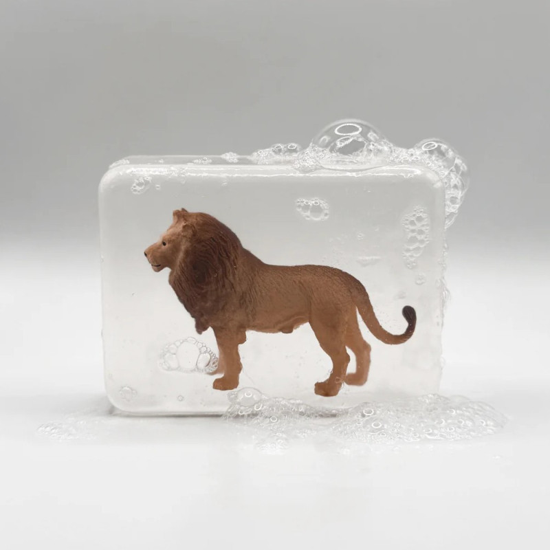 Savon artisanal LUDISOAP, figurine Lion Savon artisanal LUDISOAP, figurine Lion