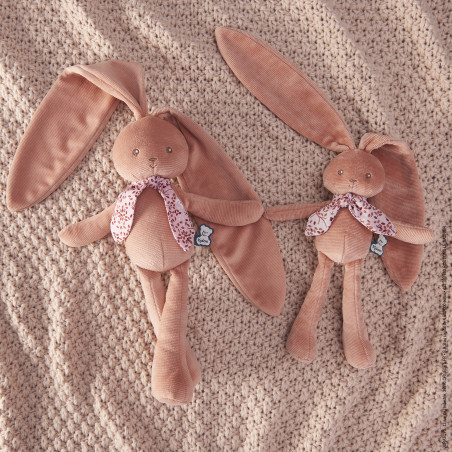 Pantin Lapin Terracotta KALOO, 25 cm