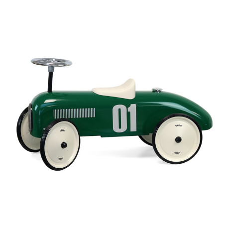 Porteur voiture vintage VILAC, Vert anglais