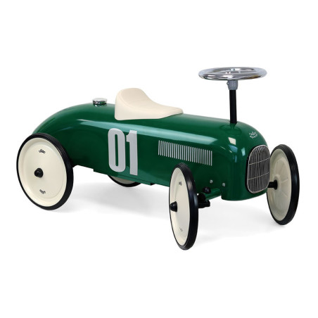 Porteur voiture vintage VILAC, Vert anglais