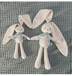 Pantin Lapin Crème KALOO, 25 cm