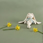 Pantin Lapin Crème KALOO, 25 cm