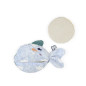 Peluche Bouillotte Bien-Etre Poisson KALOO, 14 cm