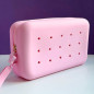 Maxi trousse Rose clair PETIKIDS, personnalisable avec charms Maxi trousse Rose clair PETIKIDS, personnalisable avec charms