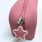 Trousse à crayons Rose poudré PETITKIDS, personnalisable avec charms Trousse à crayons Rose poudré PETITKIDS, personnalisable avec charms