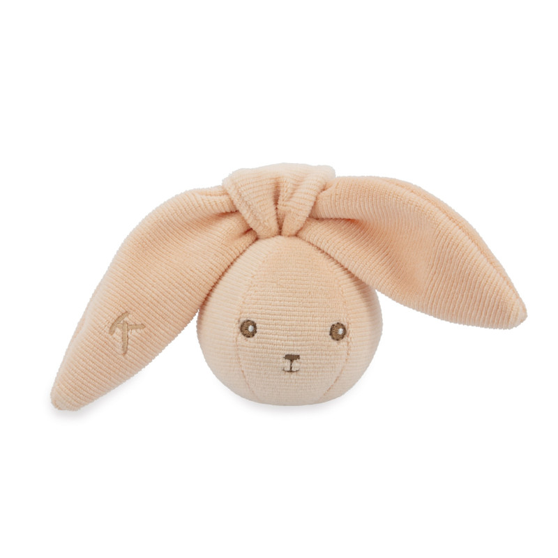 Balle hochet Lapin KALOO, rose poudré