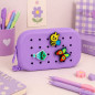 Pochette Mauve PETIKIDS, personnalisable avec charms