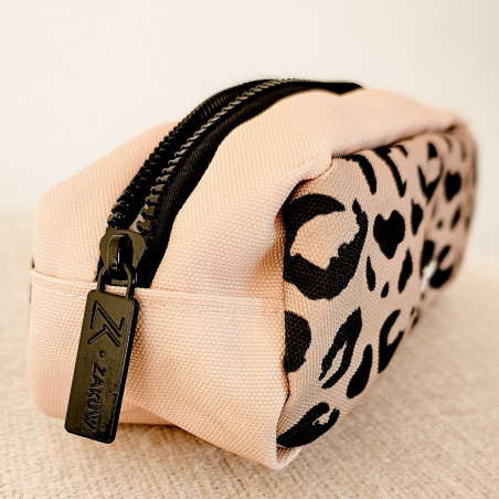 Trousse à crayons simple Zoé ZAKUW, Imprimé léopard Sauvage