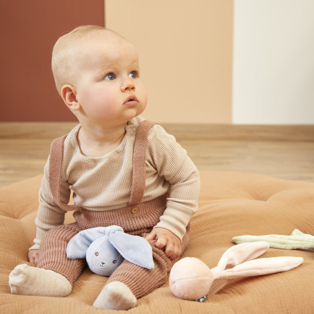 Balle hochet Lapin KALOO, rose poudré