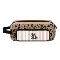 Trousse à crayons double Lina ZAKUW, Imprimé léopard Sauvage Trousse à crayons double Lina ZAKUW, Imprimé léopard Sauvage