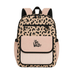 Sac à dos Noé ZAKUW imprimé léopard Sauvage, primaire
