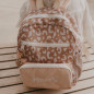 Sac à dos Milo ZAKUW imprimé léopard Fauve, maternelle Sac à dos Milo ZAKUW imprimé léopard Fauve, maternelle