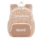 Sac à dos Milo ZAKUW imprimé léopard Fauve, maternelle Sac à dos Milo ZAKUW imprimé léopard Fauve, maternelle