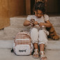 Sac à dos Milo ZAKUW imprimé carreaux Caramel, maternelle Sac à dos Milo ZAKUW imprimé carreaux Caramel, maternelle