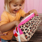 Trousse Léopard HELLO HOSSY, double compartiment Trousse Léopard HELLO HOSSY, double compartiment