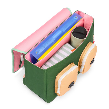 Cartable Mini Bubble Gum HELLO HOSSY, primaire