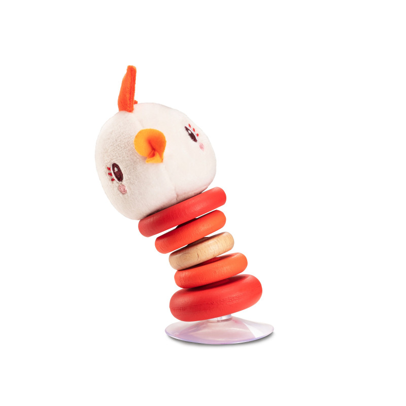 Hochet Swing à ventouse Paulette LILLIPUTIENS