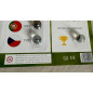 Set de 25 billes avec Drapeaux des Pays de la Coupe du Monde MARBLEFLAGS Set de 25 billes avec Drapeaux des Pays de la Coupe du Monde MARBLEFLAGS