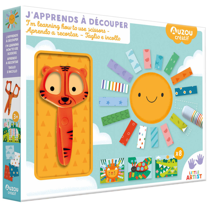 Mon coffret d'artiste J'Apprends à Découper AUZOU Mon coffret d'artiste J'Apprends à Découper AUZOU