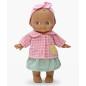 Poupée Maïa Mini Pancha MINIKANE et son ensemble d'écolière à carreaux rose et blanc Poupée Maïa Mini Pancha MINIKANE et son ensemble d'écolière à carreaux rose et blanc