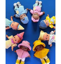 Poupée Alice Mini Pancha MINIKANE et son ensemble de peinture Licornes