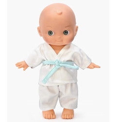 Poupon Zébulon Mini Pancha MINIKANE et son ensemble de judoka