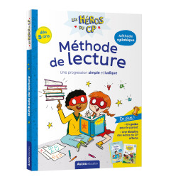 Cahier d'apprentissage Les Héros du CP - Méthode de lecture AUZOU