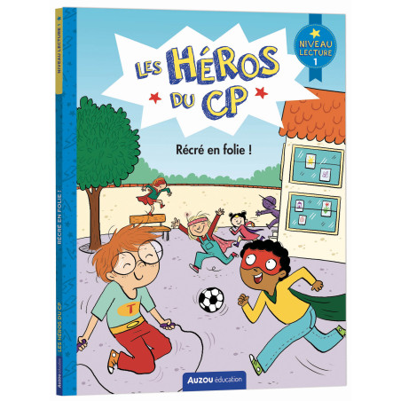 Cahier d'apprentissage Les Héros du CP - Récré en Folie AUZOU