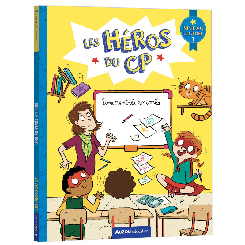 Cahier d'apprentissage Les Héros du CP - Une Rentrée Animée AUZOU Cahier d'apprentissage Les Héros du CP - Une Rentrée Animée AUZOU