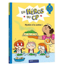 Cahier d'apprentissage Les Héros du CP - Mystère à la Cantine AUZOU