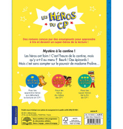 Cahier d'apprentissage Les Héros du CP - Mystère à la Cantine AUZOU