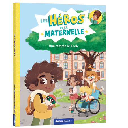 Cahier d'apprentissage Les Héros de la Maternelle - Une Rentrée à l'Ecole AUZOU