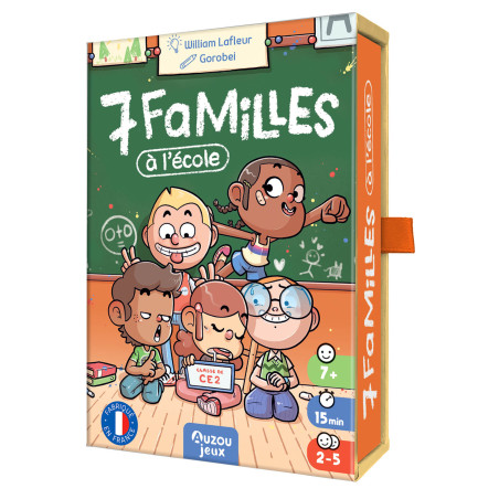 Jeu de cartes des 7 Familles à l'Ecole AUZOU