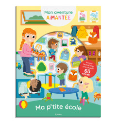 Coffret Mon Aventure Aimantée AUZOU, Ma P'tite Ecole