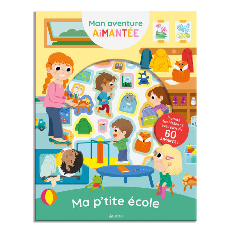 Coffret Mon Aventure Aimantée AUZOU, Ma P'tite Ecole