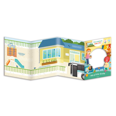 Coffret Mon Aventure Aimantée AUZOU, Ma P'tite Ecole