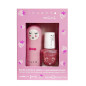 Duo baume à lèvres Fraise et vernis à l'eau Fraise INUWET, Rose clair Duo baume à lèvres Fraise et vernis à l'eau Fraise INUWET, Rose clair