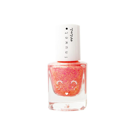 Vernis à l'eau enfant INUWET, Rose Clair parfum Fraise