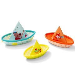 Set de 3 bateaux flottants LILLIPUTIENS