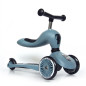 Trottinette évolutive 1 - 5 ans Highway Kick 1 SCOOT AND RIDE, bleu acier, avec canne de pousse Push and Go Trottinette évolutive 1 - 5 ans Highway Kick 1 SCOOT AND RIDE, bleu acier, avec canne de pousse Push and Go