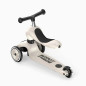 Trottinette évolutive 1 - 5 ans Highway Kick 1 SCOOT AND RIDE, beige, avec canne de pousse Push and Go