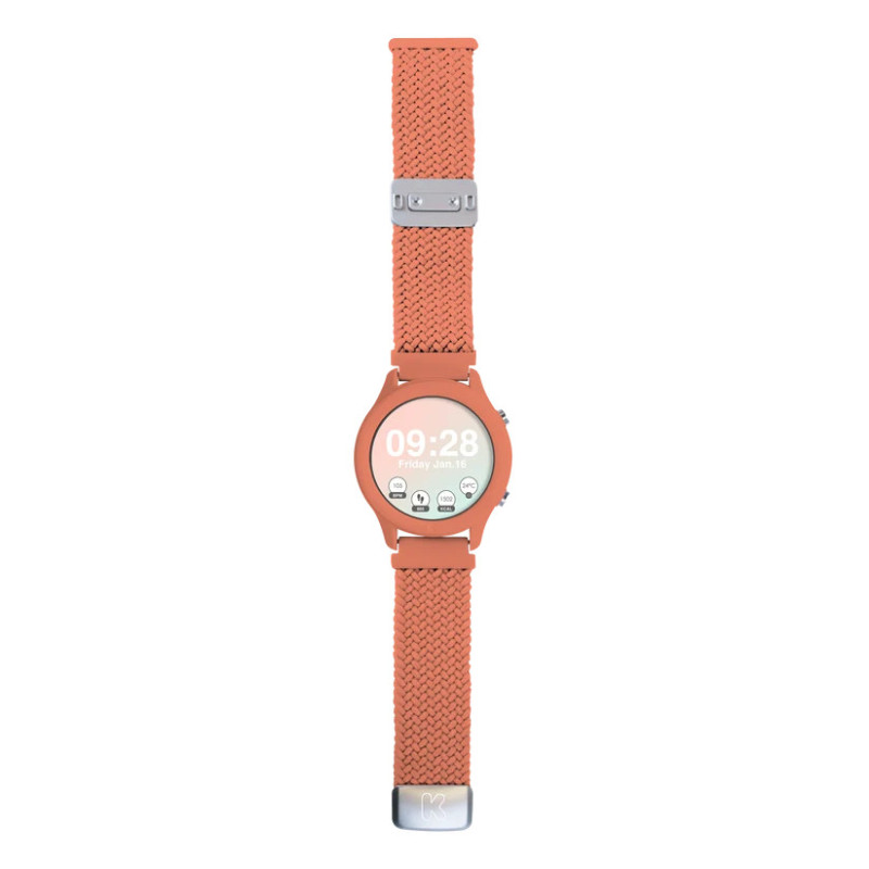 Montre enfant interactive K-Watch KIDYWOLF, Corail Montre enfant interactive K-Watch KIDYWOLF, Corail