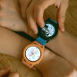 Montre enfant interactive K-Watch KIDYWOLF, Corail Montre enfant interactive K-Watch KIDYWOLF, Corail