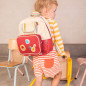 Sac à dos Ambre LILLIPUTIENS, Beige Sac à dos Ambre LILLIPUTIENS, Beige