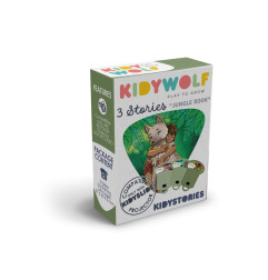 Recharge de 3 histoires Kidystories Le Livre de la Jungle pour lampe à histoires Kidyslide KIDYWOLF