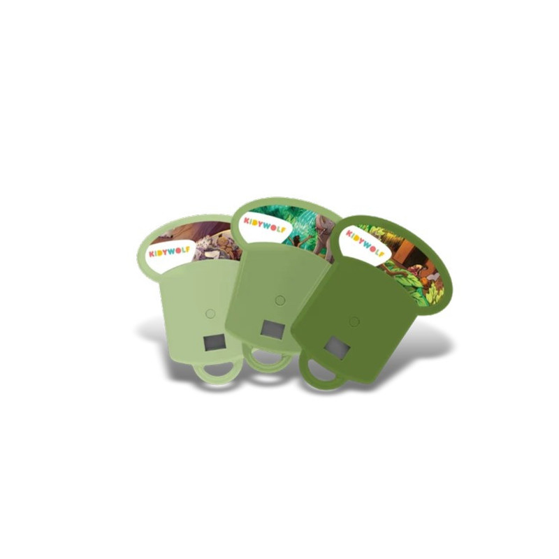 Recharge de 3 histoires Kidystories Le Livre de la Jungle pour lampe à histoires Kidyslide KIDYWOLF Recharge de 3 histoires Kidystories Le Livre de la Jungle pour lampe à histoires Kidyslide KIDYWOLF
