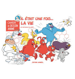 Cahier de dessin à animer Il Était Une Fois la Vie EDITIONS ANIMEES