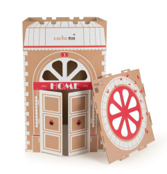 Cabane en carton pliable Home CACHE TOI