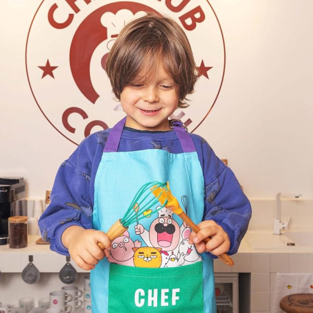 Tablier enfant CHEF CLUB, Kids Bleu