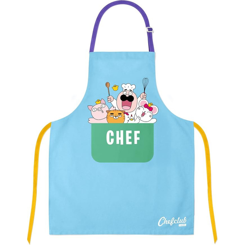 Tablier enfant CHEF CLUB, Kids Bleu Tablier enfant CHEF CLUB, Kids Bleu